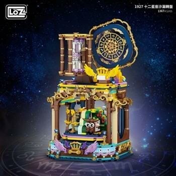 OJAM Online Shopping - Loz LOZ Mini - Zodiac Hourglass Building Bricks Set 31 x 23 x 9 cm Toys