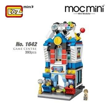 OJAM Online Shopping - Loz LOZ Street Series - Games Shop Building Bricks Set 19.5x16.5x4.5cm Toys