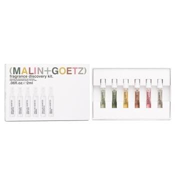 OJAM Online Shopping - MALIN+GOETZ Fragrance Discovery Kit: Bergamot EDP 2ml+Cannabis EDP 2ml+Dark Rum EDP 2ml+Leather EDP 2ml+Strawberry EDP+Vetiver EDP 2ml 6pcs Ladies Fragrance