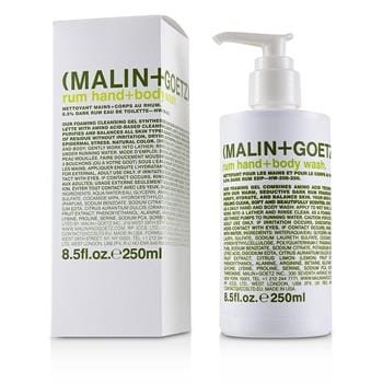 OJAM Online Shopping - MALIN+GOETZ Rum Hand+Body Wash 250ml/8.5oz Ladies Fragrance
