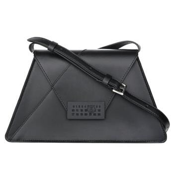 OJAM Online Shopping - Maison Margiela MM6 Japanese leather shoulder bag Black Luxury