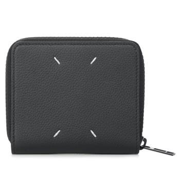 OJAM Online Shopping - Maison Margiela Zip-around compact wallet Black Luxury