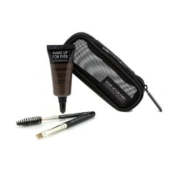 OJAM Online Shopping - Make Up For Ever Aqua Brow Kit - #30 Dark Brown 7ml/0.23oz Make Up