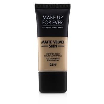 OJAM Online Shopping - Make Up For Ever Matte Velvet Skin Full Coverage Foundation - # Y355 (Neutral Beige) 30ml/1oz Make Up