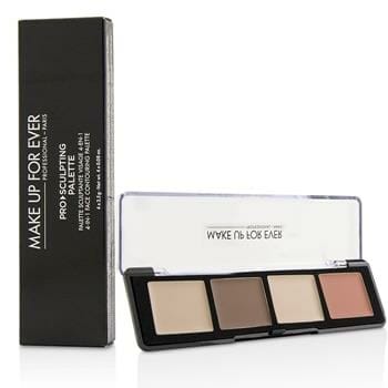 OJAM Online Shopping - Make Up For Ever Pro Sculpting Palette 4 in 1 Face Contouring Palette - # 20 Light 10g/0.32oz Make Up