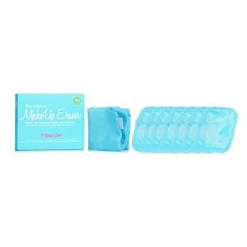 OJAM Online Shopping - MakeUp Eraser Chic Blue 7 Day Set (7x Mini MakeUp Eraser Cloth + 1x Bag) 7pcs+1bag Make Up