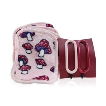 OJAM Online Shopping - MakeUp Eraser Mushroom Set (7x Mini MakeUp Eraser Cloth + 2x Hair Clip + 1x Bag) - Make Up