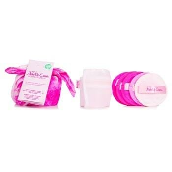 OJAM Online Shopping - MakeUp Eraser Perfect Pigment 5 Day Set (5x Mini MakeUp Eraser Cloth + 1x Hair Scarf + 1x Bag) 6pcs+1bag Make Up