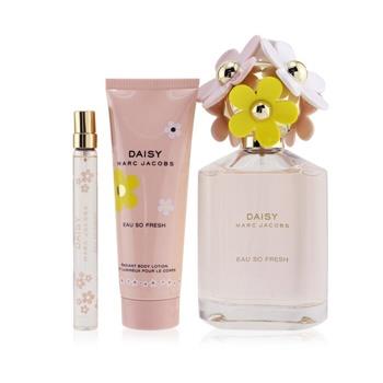 OJAM Online Shopping - Marc Jacobs Daisy Eau So Fresh Coffret: Eau De Toilette Spray 125ml/4.2oz + Radiant Body Lotion 75ml/2.5oz + Eau De Toilette Spray 10ml/0.33oz 3pcs Ladies Fragrance