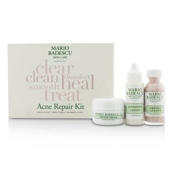 OJAM Online Shopping - Mario Badescu Acne Repair Kit: Drying Lotion 29ml + Drying Cream 14g + Buffering Lotion 29ml 3pcs Skincare