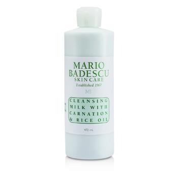 OJAM Online Shopping - Mario Badescu Cleansing Milk With Carnation & Rice Oil - For Dry/ Sensitive Skin Types 472ml/16oz Skincare