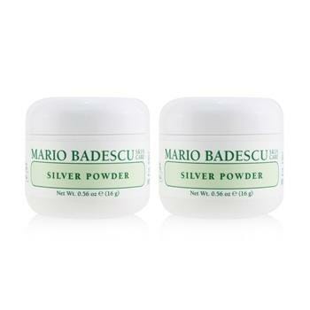 OJAM Online Shopping - Mario Badescu Silver Powder Duo Pack - For All Skin Types 2x16g/0.56oz Skincare