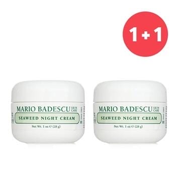 OJAM Online Shopping - Mario Badescu 【1+1 Set】Seaweed Night Cream - For Combination/ Oily/ Sensitive Skin Types 29ml/1oz x2 Skincare
