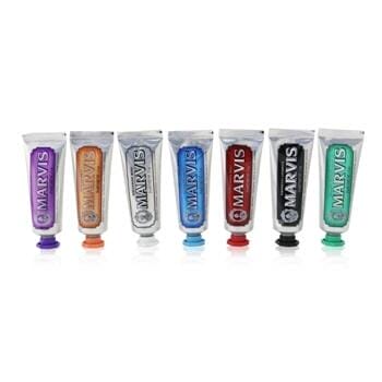 OJAM Online Shopping - Marvis 7pcs Toothpaste Set - Flavour Collection (Box Slightly Damaged) 7x25ml/1.3oz Skincare