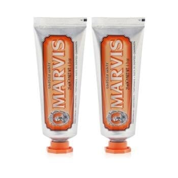 OJAM Online Shopping - Marvis Ginger Mint Toothpaste Duo Pack (Travel Size) 2x25ml/1.29oz Skincare