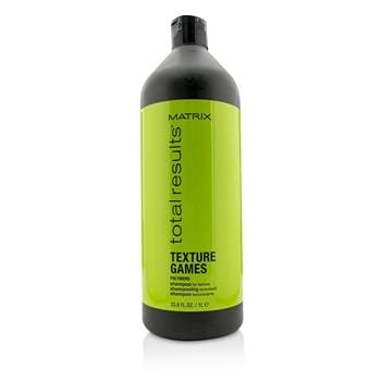 OJAM Online Shopping - Matrix Total Results Texture Games Polymers Shampoo (For Texture) 1000ml/33.8oz Hair Care