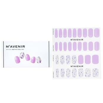 OJAM Online Shopping - Mavenir Nail Sticker (Purple) - # Amethyst Shell Nail 32pcs Make Up