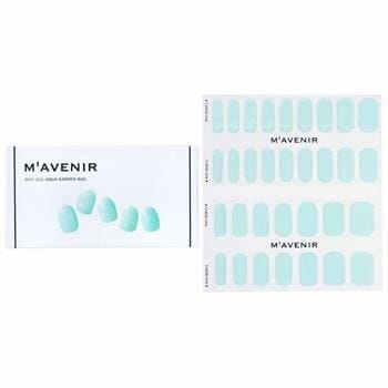 OJAM Online Shopping - Mavenir Nail Sticker (Blue) - # Aqua Garden Nail 32pcs Make Up