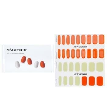 OJAM Online Shopping - Mavenir Nail Sticker (Orange) - # Autumn Mood Nail 32pcs Make Up