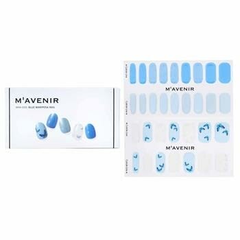 OJAM Online Shopping - Mavenir Nail Sticker (Blue) - # Blue Mariposa Nail 32pcs Make Up