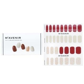 OJAM Online Shopping - Mavenir Nail Sticker (Red) - # Brillante Burgundy Nail 32pcs Make Up