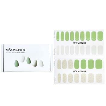 OJAM Online Shopping - Mavenir Nail Sticker (Green) - # Brillante Green Nail 32pcs Make Up