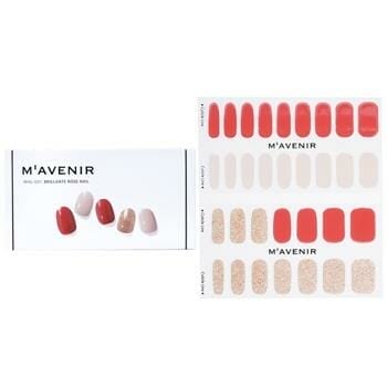 OJAM Online Shopping - Mavenir Nail Sticker (Pink) - # Brillante Rose Nail 32pcs Make Up