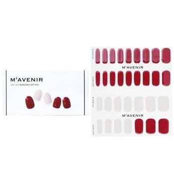 OJAM Online Shopping - Mavenir Nail Sticker (Red) - # Burgundy Day Nail 32pcs Make Up