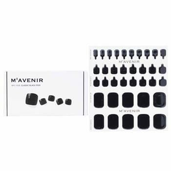 OJAM Online Shopping - Mavenir Nail Sticker (Black) - # Classic Black Pedi 36pcs Make Up