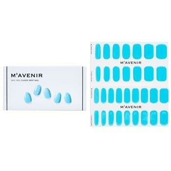 OJAM Online Shopping - Mavenir Nail Sticker (Blue) - # Classic Mint Nail 32pcs Make Up