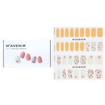 OJAM Online Shopping - Mavenir Nail Sticker (Orange) - # Coral Shell Garden Nail 32pcs Make Up