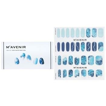 OJAM Online Shopping - Mavenir Nail Sticker (Blue) - # Deep Water Wave Nail 32pcs Make Up