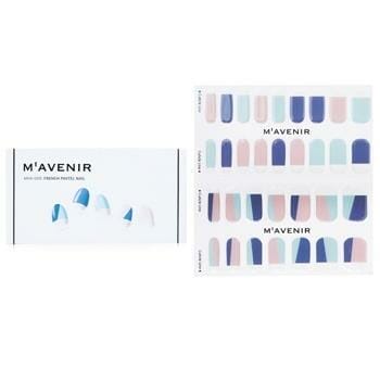 OJAM Online Shopping - Mavenir Nail Sticker (Assorted Colour) - # French Pastel Nail 32pcs Make Up