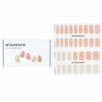 OJAM Online Shopping - Mavenir Nail Sticker (Pink) - # Gold Beach Nail 32pcs Make Up