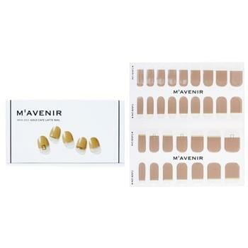 OJAM Online Shopping - Mavenir Nail Sticker (Brown) - # Gold Cafe Latte Nail 32pcs Make Up