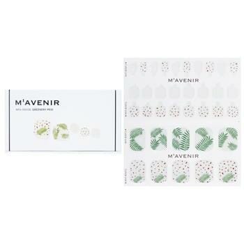 OJAM Online Shopping - Mavenir Nail Sticker (Patterned) - # Greenery Pedi 36pcs Make Up