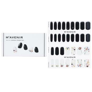 OJAM Online Shopping - Mavenir Nail Sticker (Black) - # Kandinsky Segment Nail 32pcs Make Up