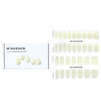 OJAM Online Shopping - Mavenir Nail Sticker (White) - # Lemon Cream Fiesta Nail 32pcs Make Up