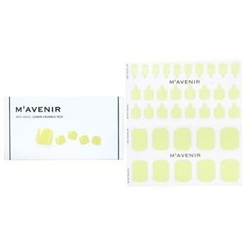 OJAM Online Shopping - Mavenir Nail Sticker (Yellow) - # Lemon Crumble Pedi 36pcs Make Up