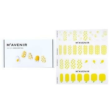 OJAM Online Shopping - Mavenir Nail Sticker (Yellow) - # Lemon Drop Nail 32pcs Make Up
