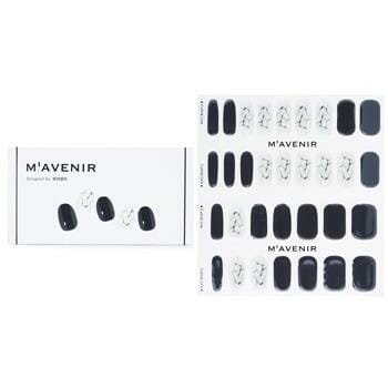 OJAM Online Shopping - Mavenir Nail Sticker (Black) - # Marble Nail 32pcs Make Up