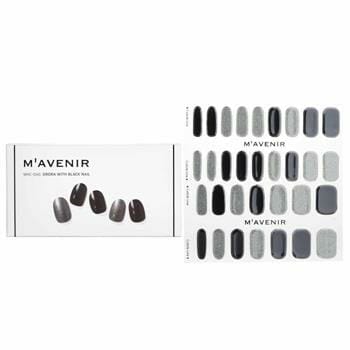 OJAM Online Shopping - Mavenir Nail Sticker (Assorted Colour) - # Orora With Black Nail 32pcs Make Up