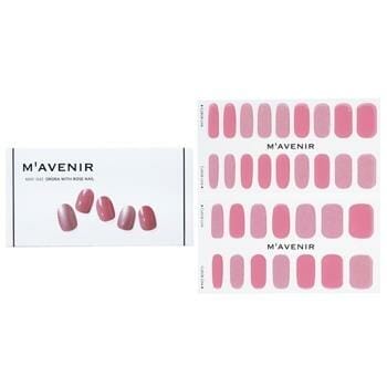 OJAM Online Shopping - Mavenir Nail Sticker (Pink) - # Orora With Rose Nail 32pcs Make Up
