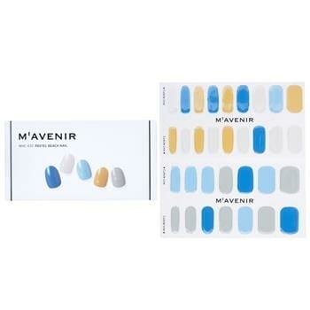 OJAM Online Shopping - Mavenir Nail Sticker (Assorted Colour) - # Pastel Beach Nail 32pcs Make Up