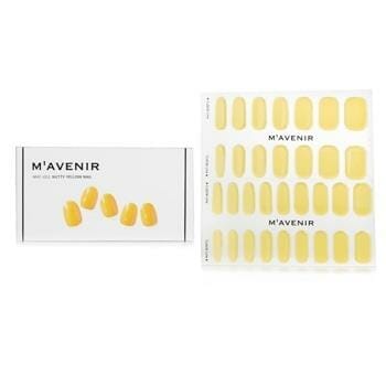 OJAM Online Shopping - Mavenir Nail Sticker (Patterned) - # Nutty Yellow Nail 32pcs Make Up