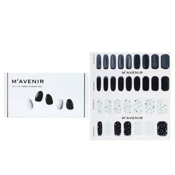 OJAM Online Shopping - Mavenir Nail Sticker (Black) - # Pebble In Black Nail 32pcs Make Up