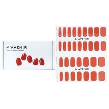 OJAM Online Shopping - Mavenir Nail Sticker (Red) - # Red Cocktail Nail 32pcs Make Up