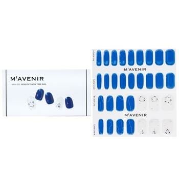 OJAM Online Shopping - Mavenir Nail Sticker (Blue) - # Road Of Snow Tree Nail 32pcs Make Up