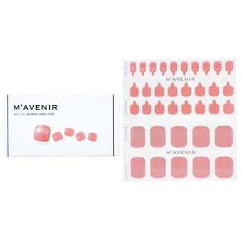 OJAM Online Shopping - Mavenir Nail Sticker (Pink) - # Salmon Coral Pedi 36pcs Make Up