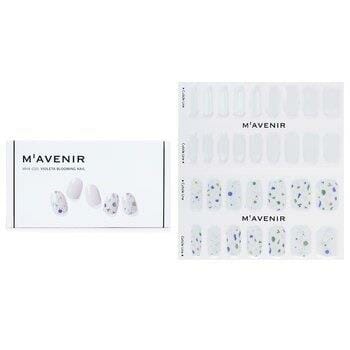 OJAM Online Shopping - Mavenir Nail Sticker (White) - # Violeta Blooming Nail 32pcs Make Up